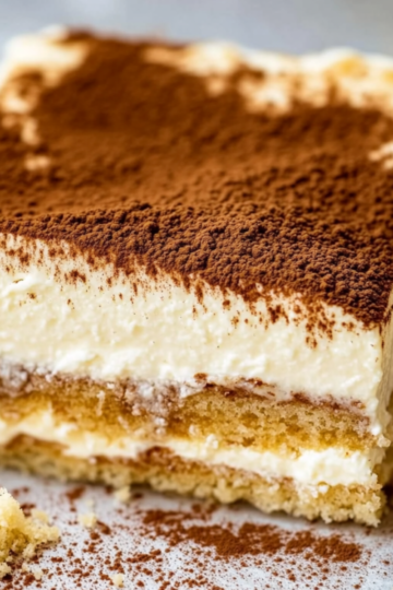 Tiramisu bez pečení