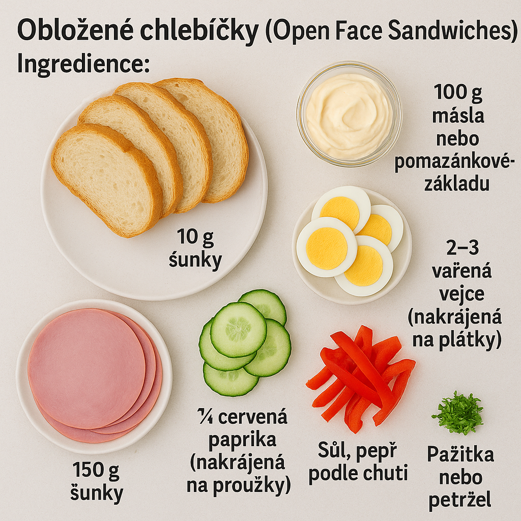 Obložené chlebíčky