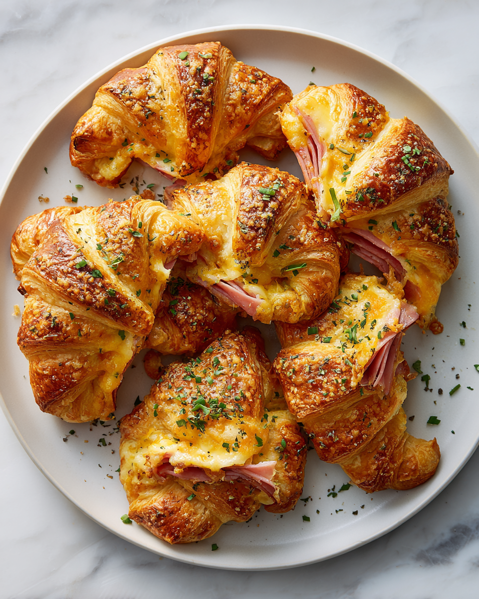 Rychlé rolky se šunkou a sýrem, ideální na podzimní oslavy, snadná příprava a skvělé občerstvení pro rodinu.