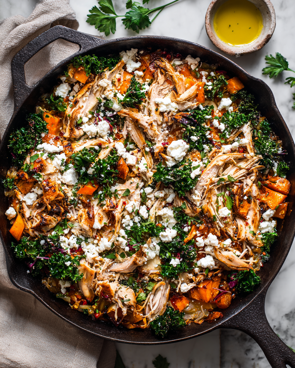 Rychlé kuře s podzimní zeleninou z rotisserie, zdravé a jednoduché recepty pro večerní vaření.