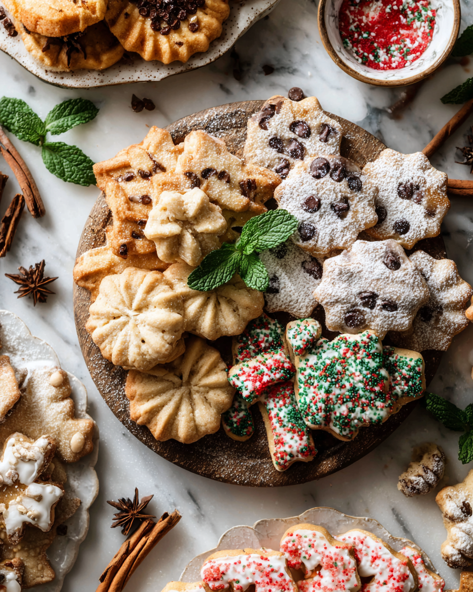 Recept na tradiční české vánoční sušenky s klasickými ingrediencemi.
