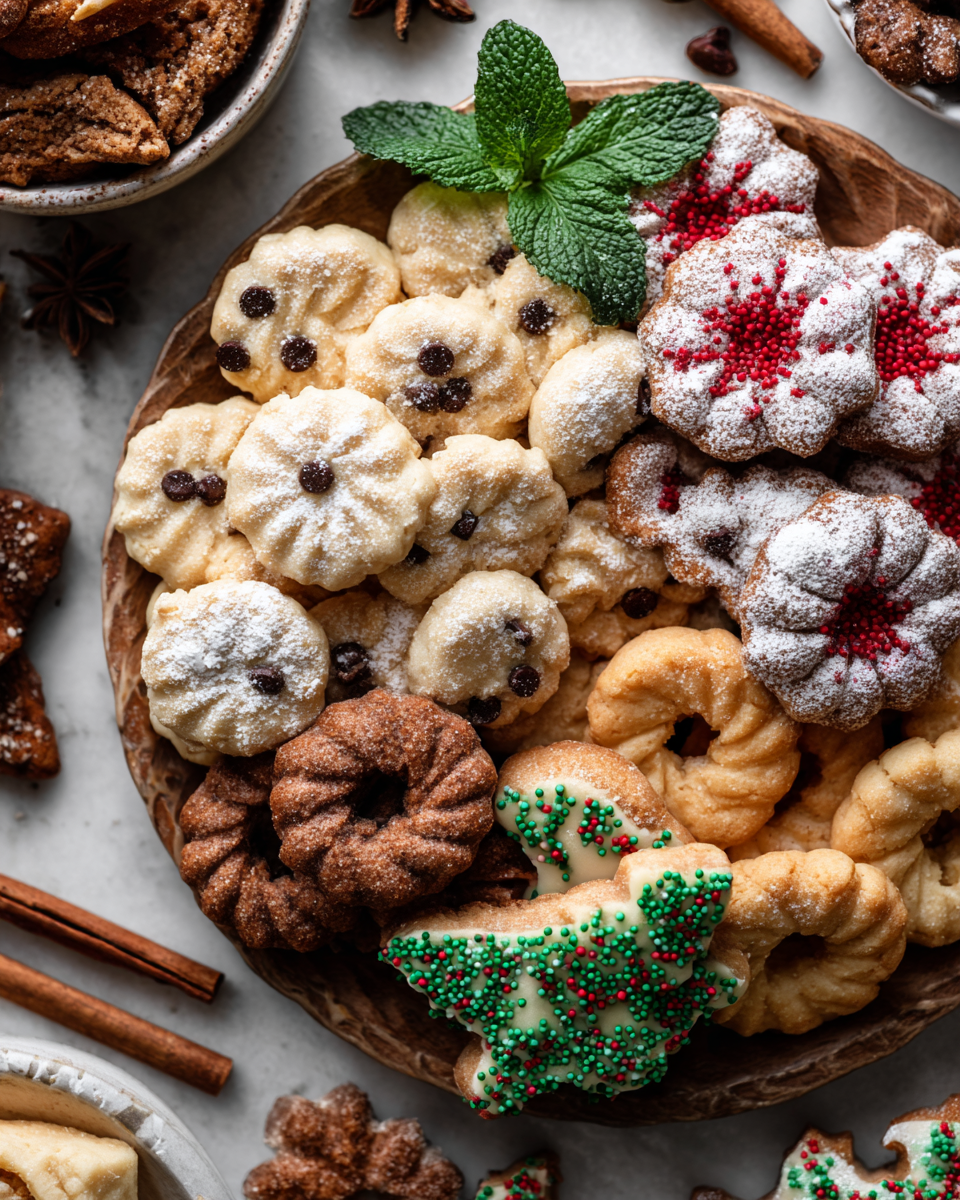 Recept na tradiční české vánoční sušenky s klasickými ingrediencemi.