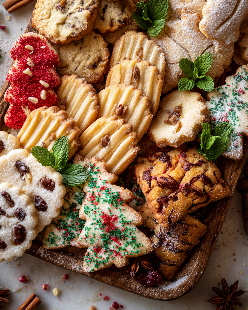 Recept na tradiční české vánoční sušenky s klasickými ingrediencemi.