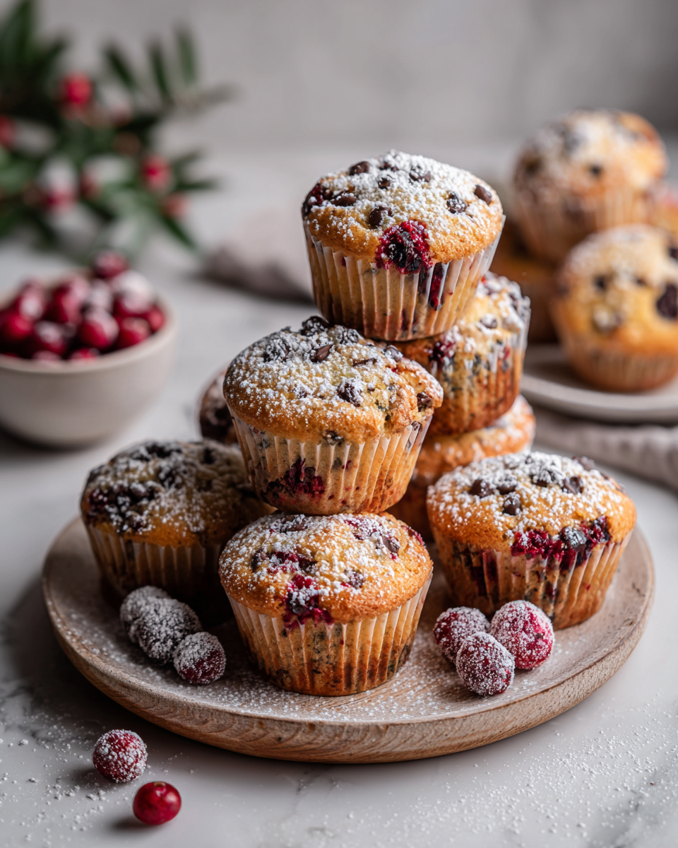 Sladké muffiny z jednoduchého receptu, ideální jako vánoční dárek pro rodinu a přátele, rychlé a chutné. Vhodné pro svátky.