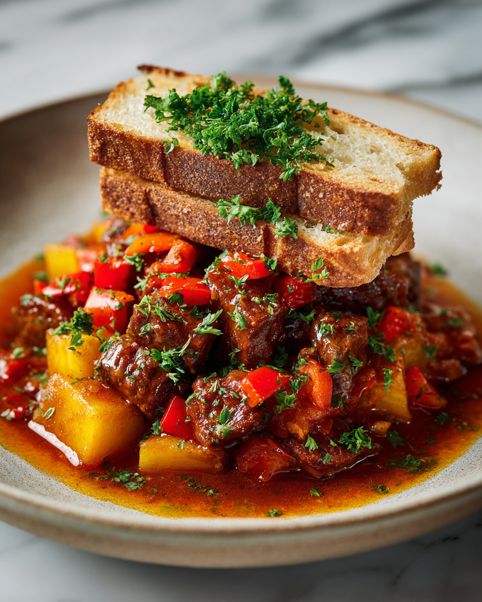 Rychlé a chutné jídlo na podzimní večery připravené v Instant Potu, ideální pro rodinné stolování s hovězím masem a zeleninou.