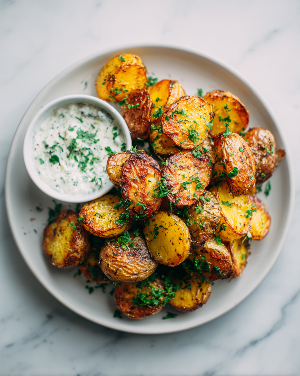 Recept na křupavé brambory z horkovzdušné fritézy - rychlé a zdravé připravené s minimem oleje.