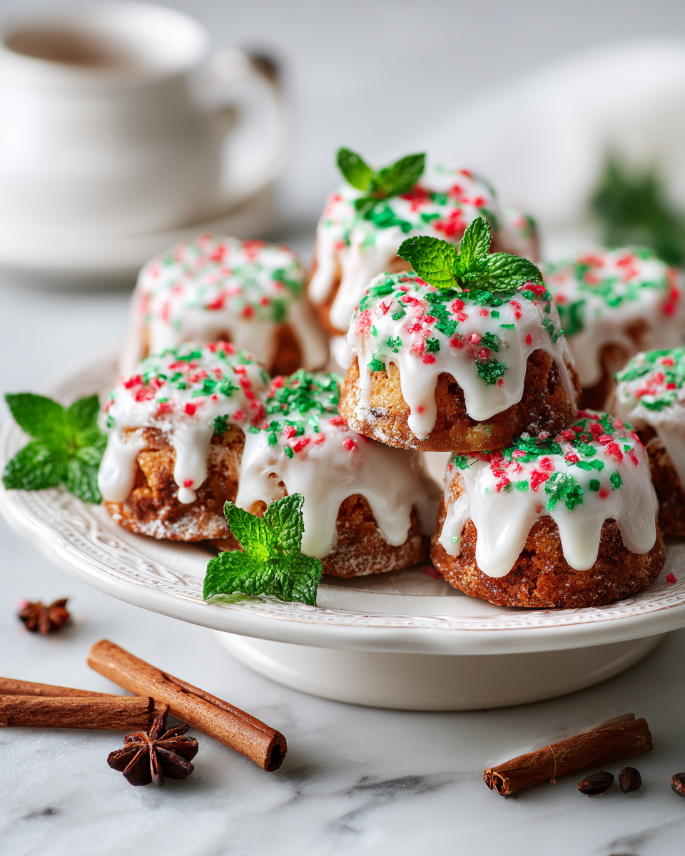 Roztomilé mini vánoční dezerty, které jsou snadno připravené a ideální pro sváteční setkání.