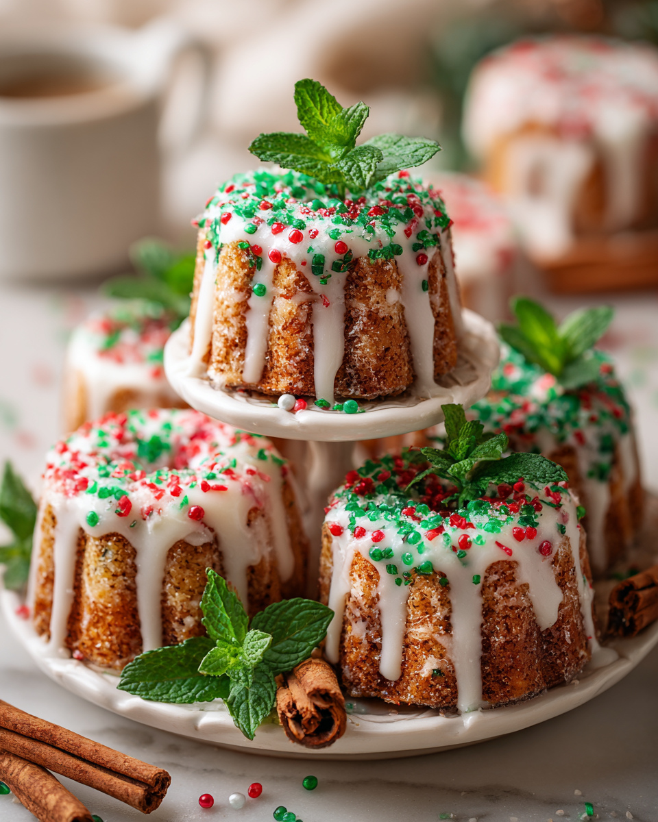 Roztomilé mini vánoční dezerty, které jsou snadno připravené a ideální pro sváteční setkání.