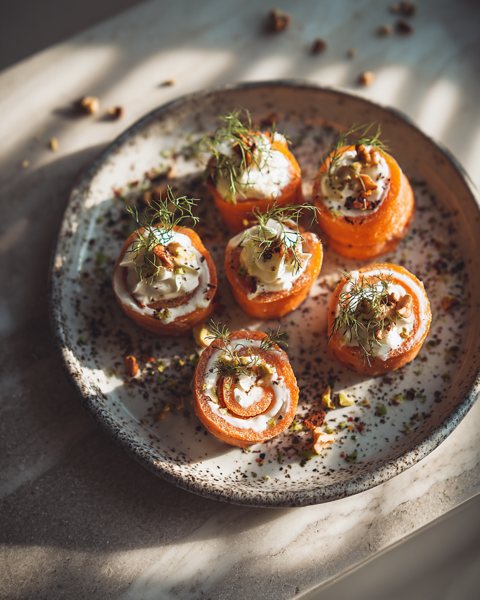 Mrkvové skořicové rolky s krémovou polevou, ideální velikonoční dezert