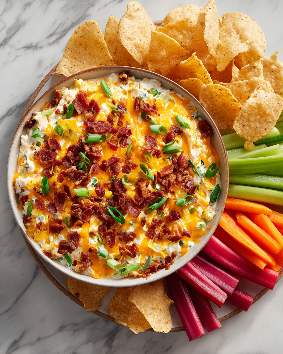 Copycat Game Day Spread – chutný dip pro fotbalový víkend, recept na lahodné sdílení s přáteli.