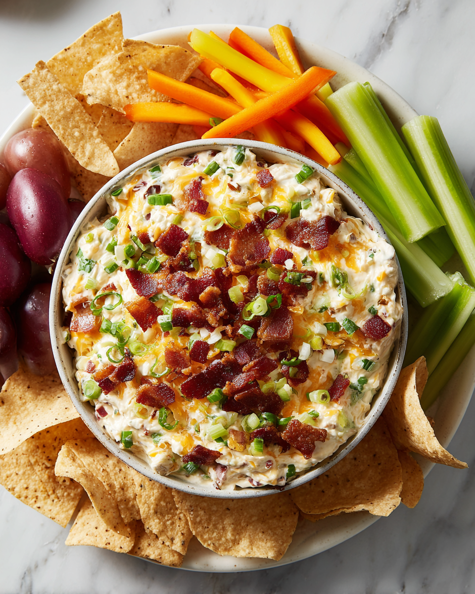 Copycat Game Day Spread – chutný dip pro fotbalový víkend, recept na lahodné sdílení s přáteli.