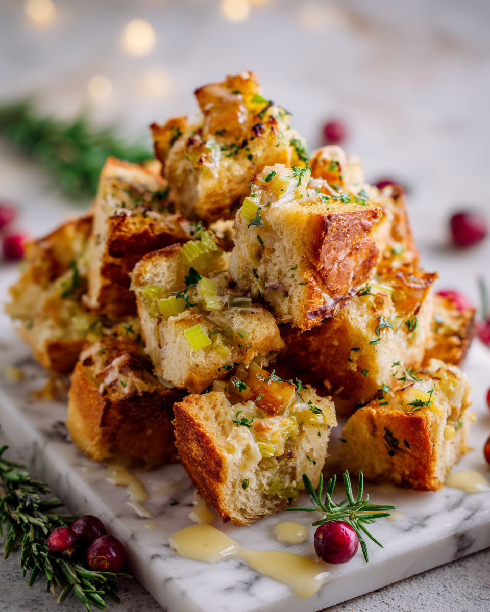 Plněné pečivo vařené v horkovzdušné fritéze, dokonalá příloha na sváteční stůl.