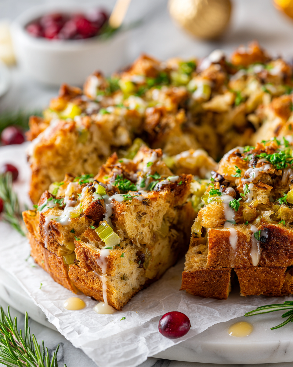 Plněné pečivo vařené v horkovzdušné fritéze, dokonalá příloha na sváteční stůl.