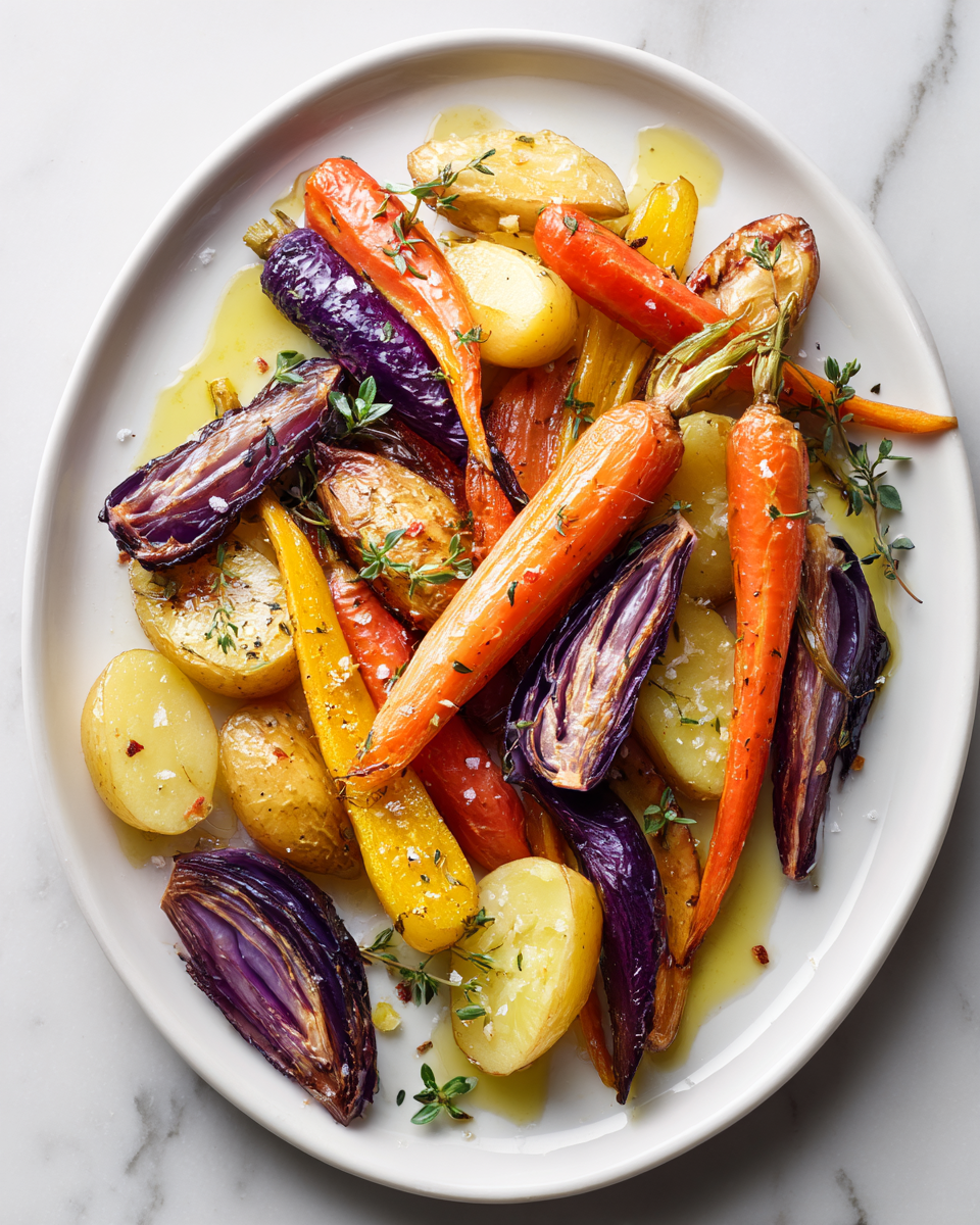 Snadné přílohy pro sváteční tabuli s pečenou zeleninou