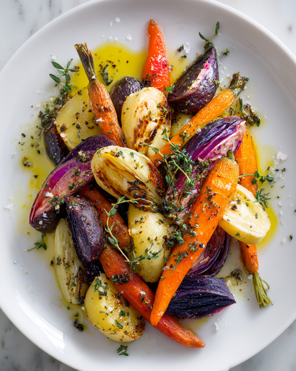 Snadné přílohy pro sváteční tabuli s pečenou zeleninou