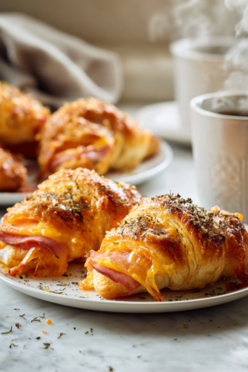 Rychlé rolky se šunkou a sýrem, ideální na podzimní oslavy, snadná příprava a skvělé občerstvení pro rodinu.