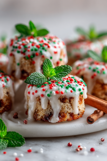 Roztomilé mini vánoční dezerty, které jsou snadno připravené a ideální pro sváteční setkání.