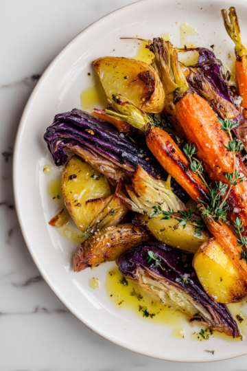 Snadné přílohy pro sváteční tabuli s pečenou zeleninou