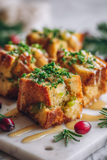 Plněné pečivo vařené v horkovzdušné fritéze, dokonalá příloha na sváteční stůl.
