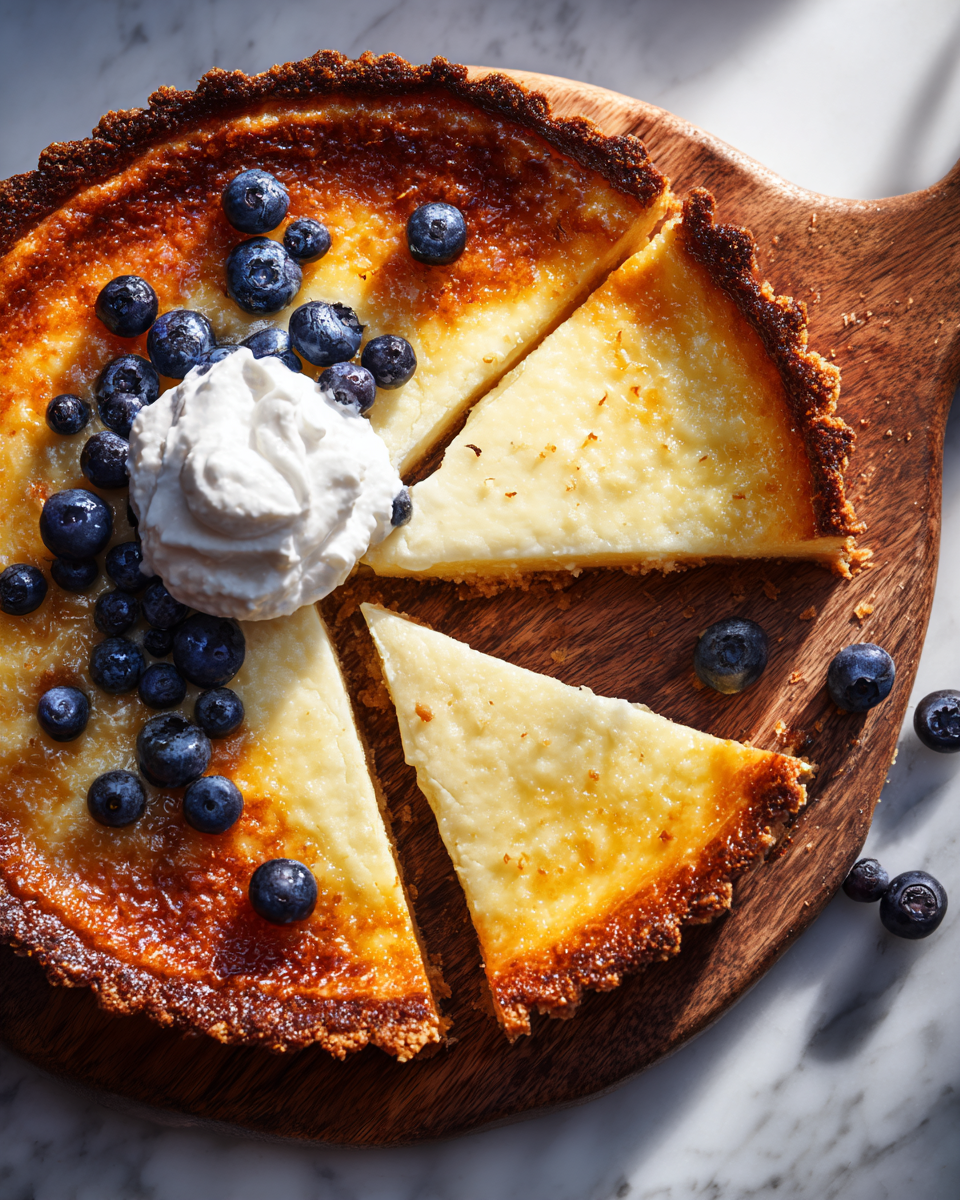 Lahodný buttermilk koláč podávaný se šlehačkou a ovocem, ideální pro rodinné oslavy.
