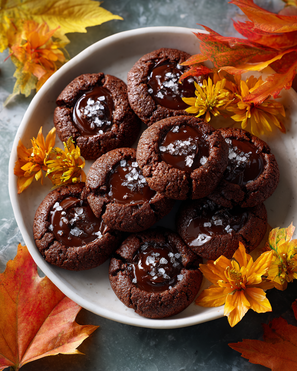 Domácí čokoládové palce na talíři, ideální pro podzimní období, lahodné a snadné na přípravu.