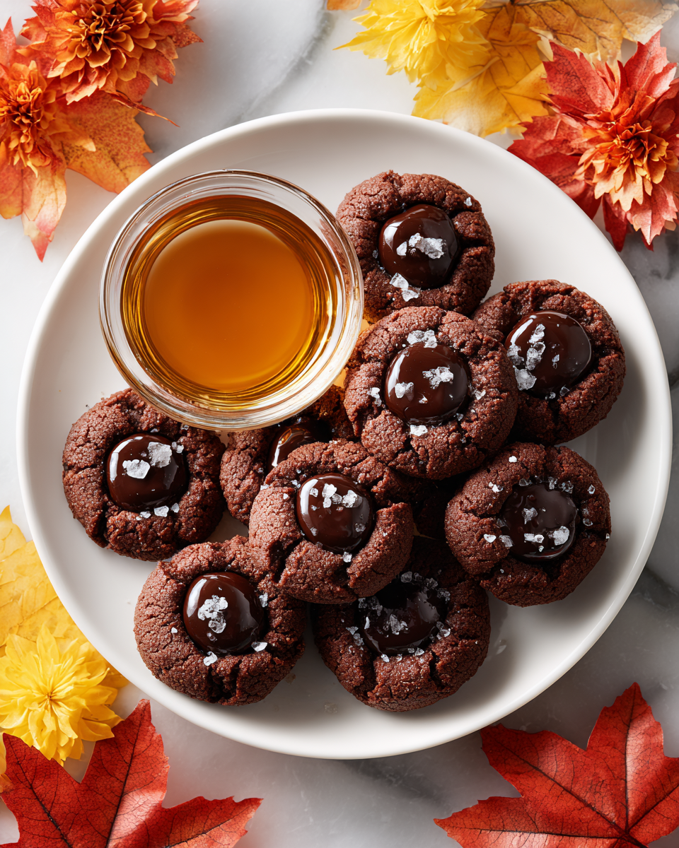 Domácí čokoládové palce na talíři, ideální pro podzimní období, lahodné a snadné na přípravu.