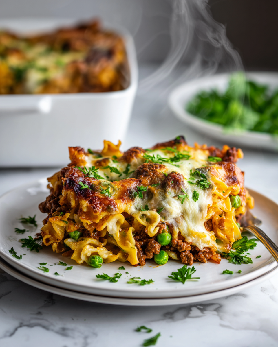 Lahodné zapečené těstoviny s mletým masem